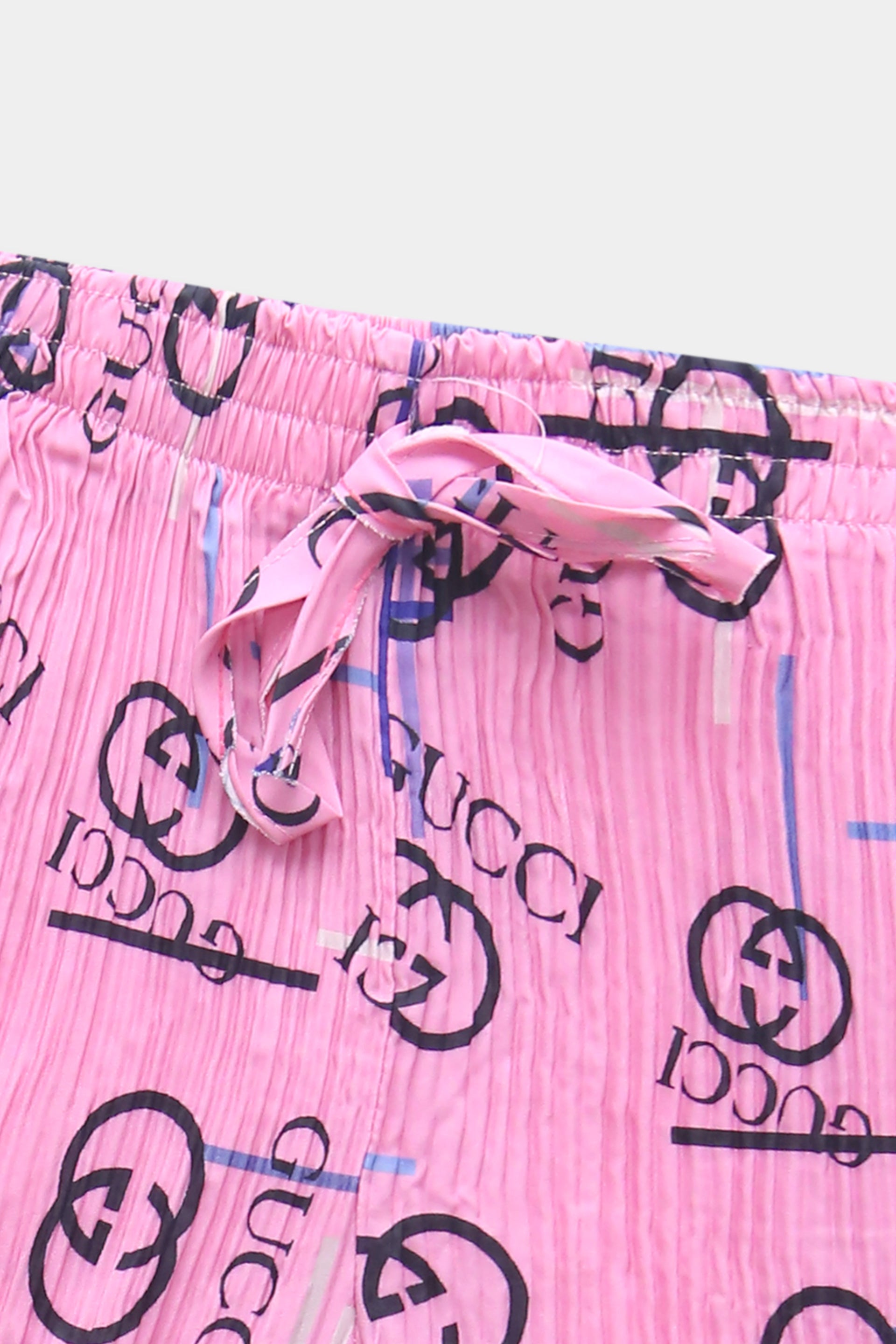 Girls Imported Silk Pink Bell Bottom Plazo Trouser