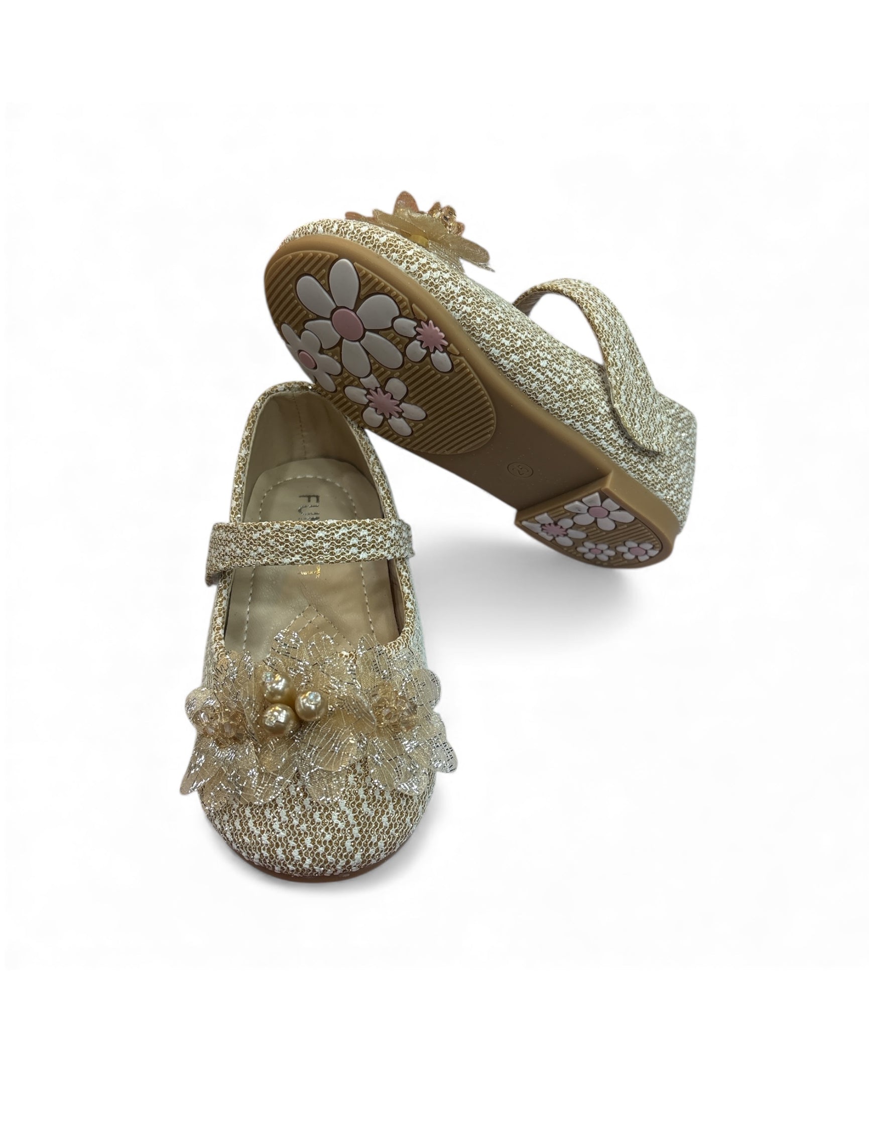 Imported girls - Twinkle Bloom Mary Janes G-447
