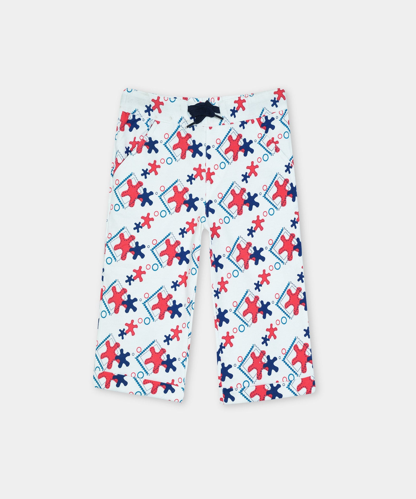 Kids 100% Imported Soft Cotton Printed Trouser