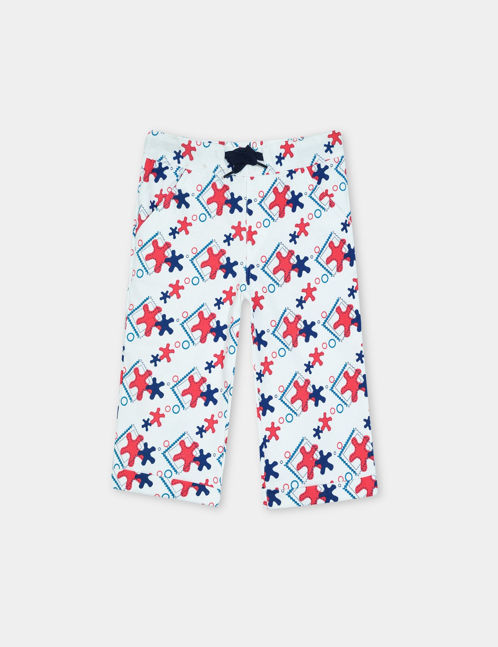 Kids 100% Imported Soft Cotton Printed Trouser
