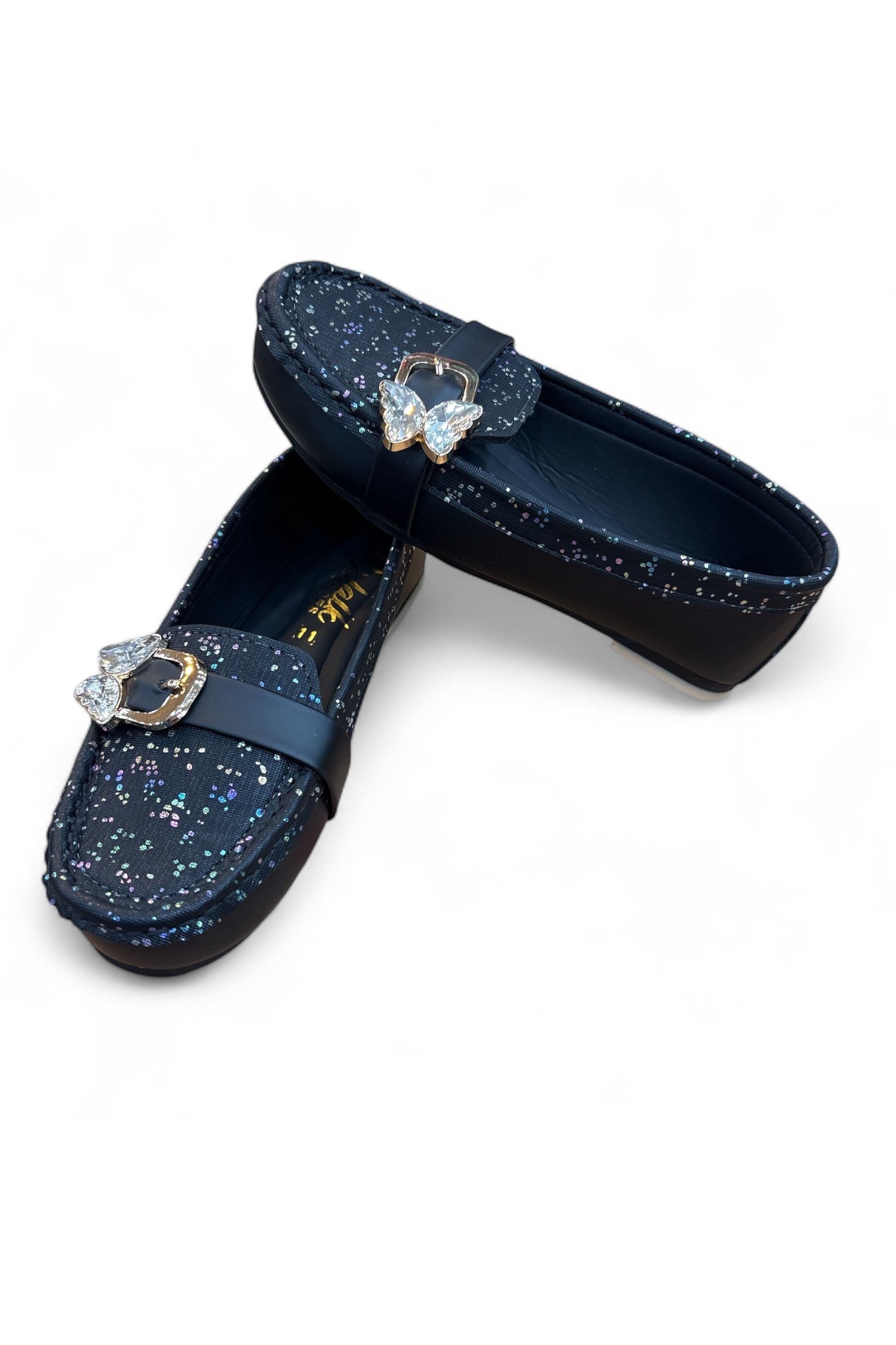 Glimmer Belle Girls fancy party shoes (age 6 to 12) 25453