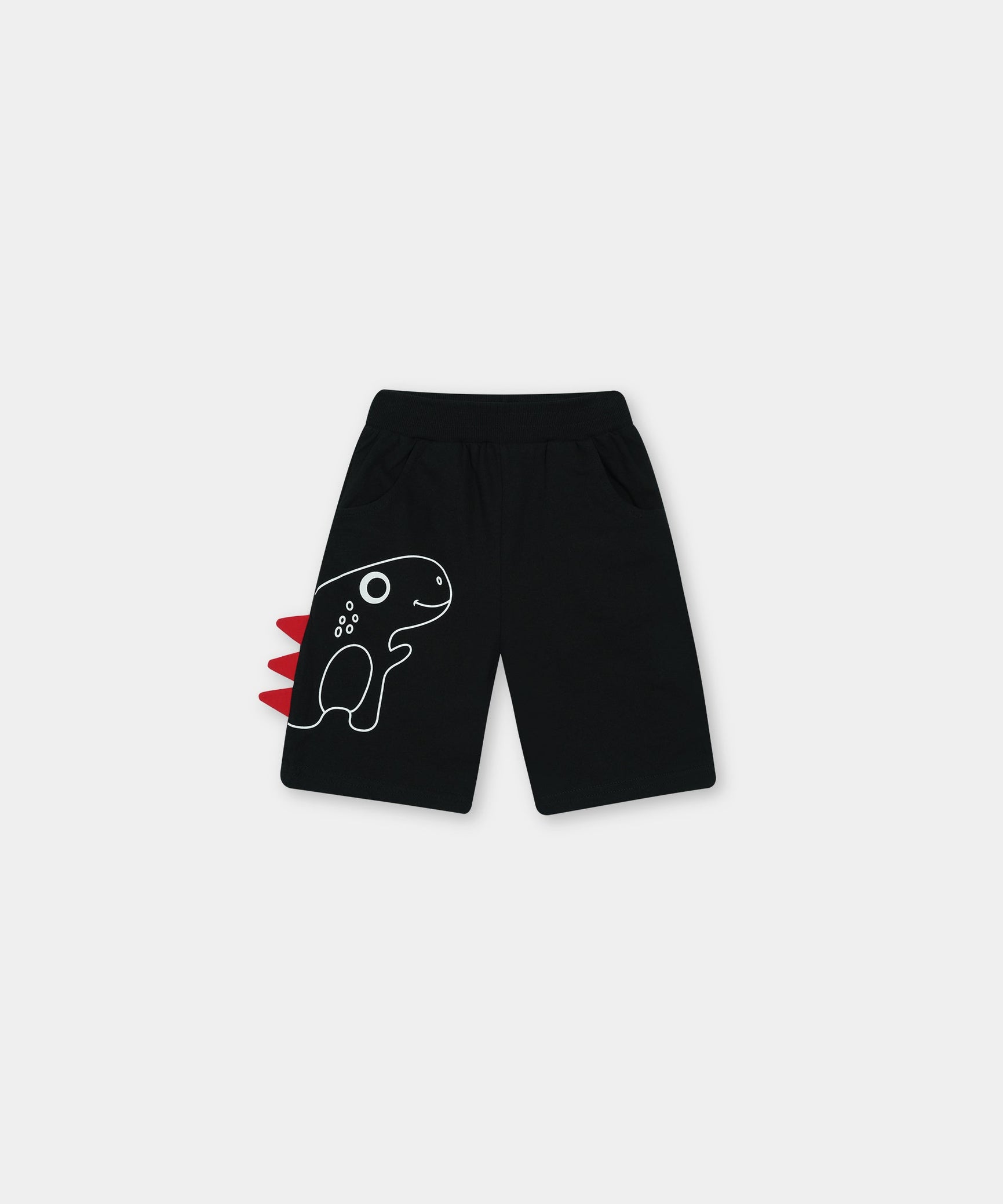 Kids 100% Imported Soft Cotton Dinosaur Printed Shorts