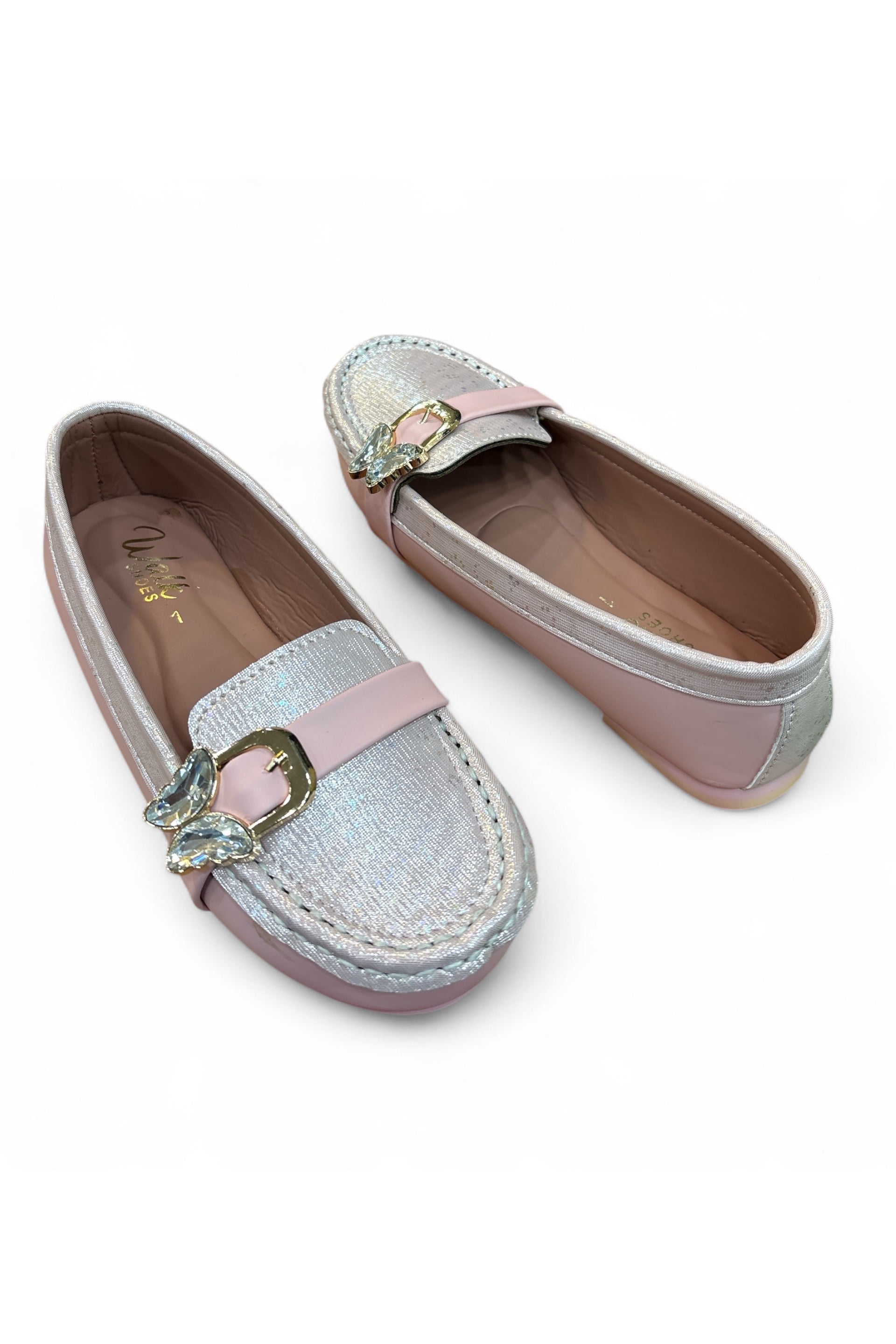 Glimmer Belle Girls fancy party shoes (age 6 to 12)
