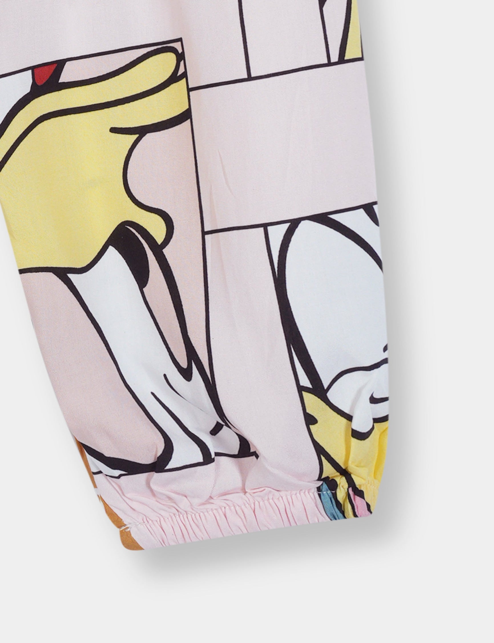 Girls 100% Imported Soft Cotton  Printed Trouser