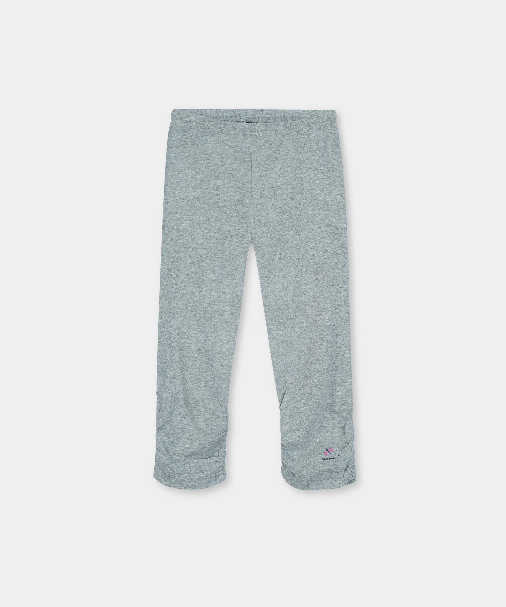 Girls 100% Imported Soft Cotton Grey Printed Trouser