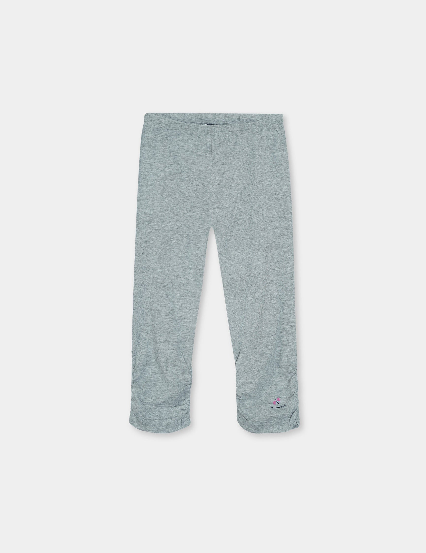 Girls 100% Imported Soft Cotton Grey Printed Trouser