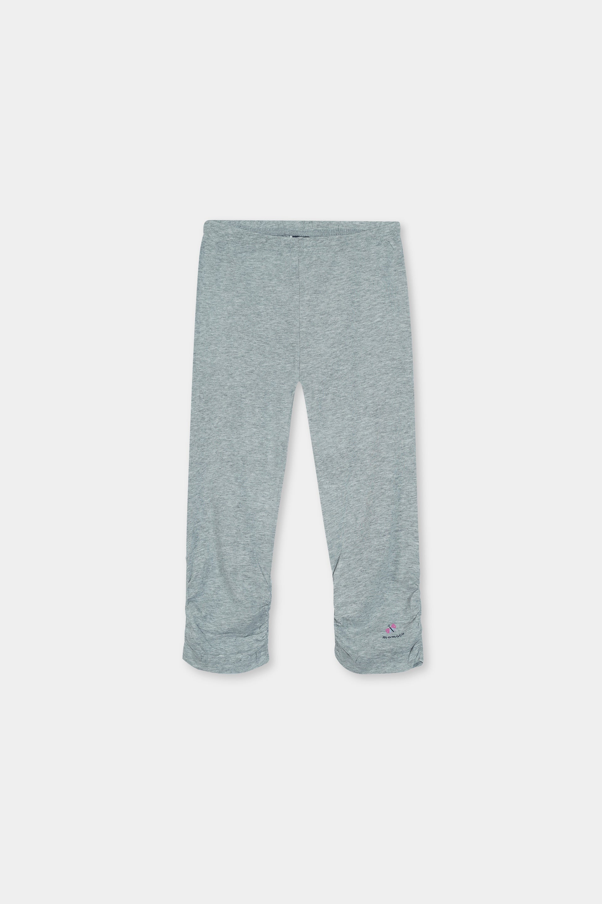 Girls 100% Imported Soft Cotton Grey Printed Trouser