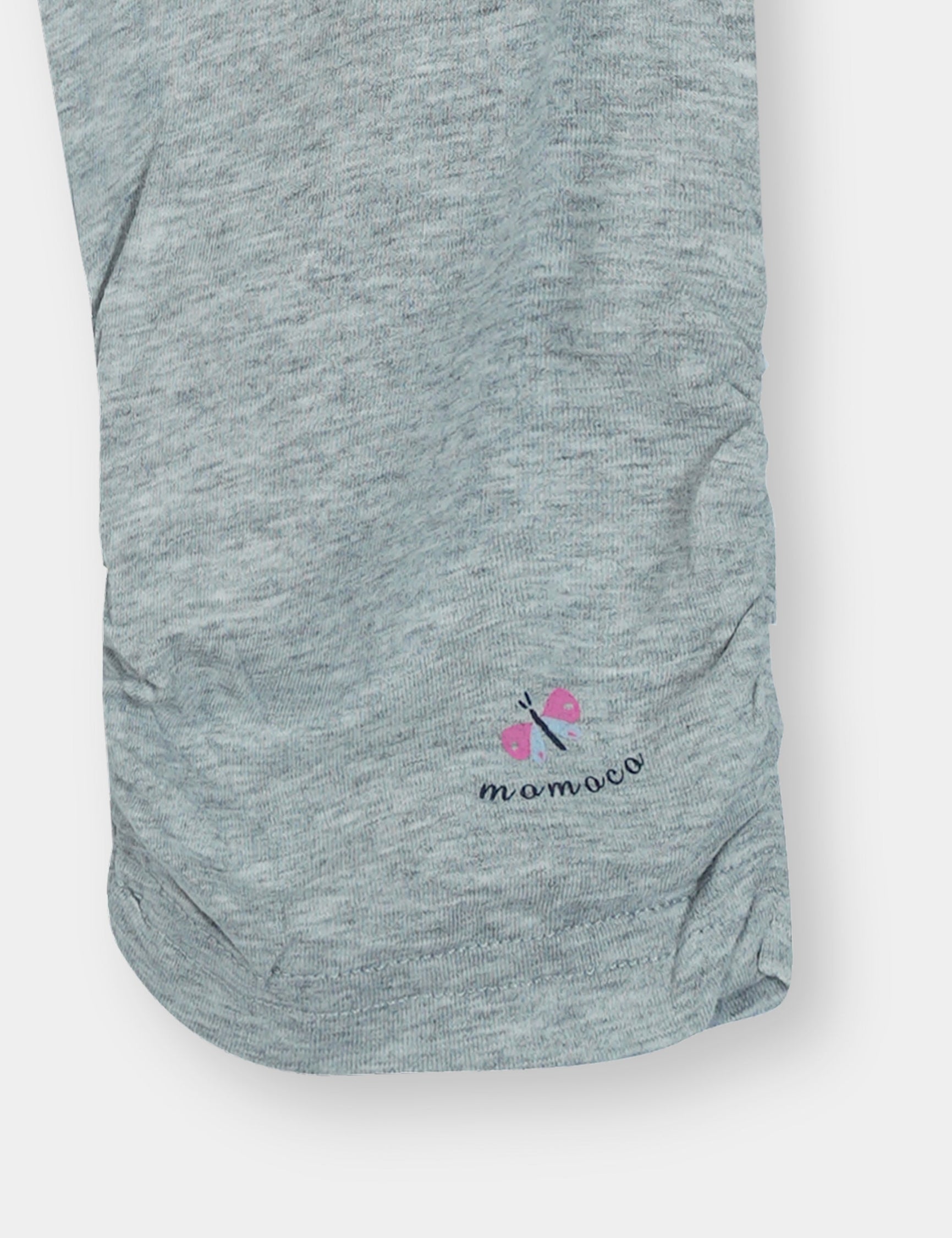 Girls 100% Imported Soft Cotton Grey Printed Trouser