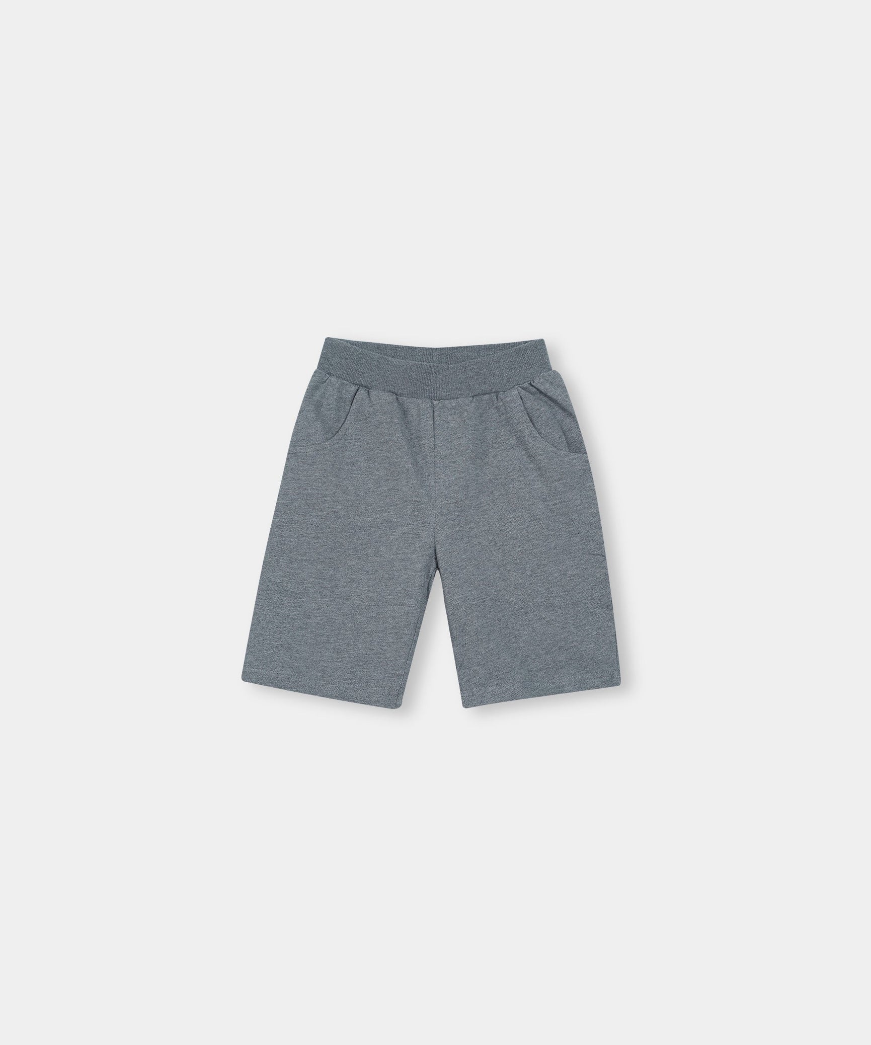 Kids 100% Imported Soft Cotton Dark Grey Shorts