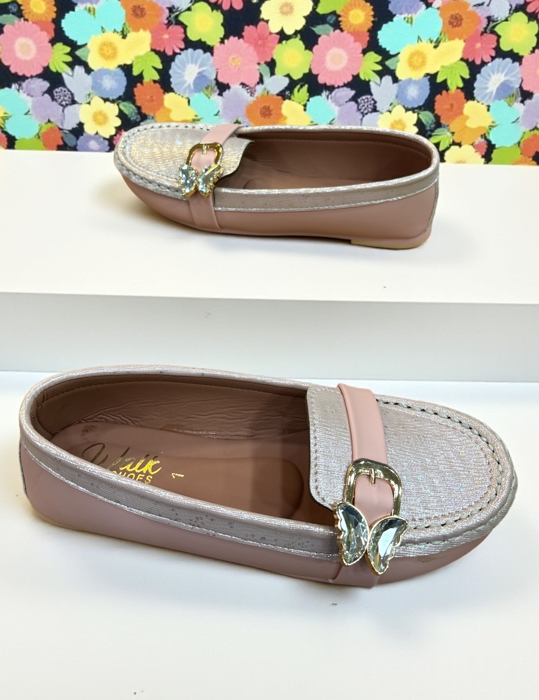 Glimmer Belle Girls fancy party shoes (age 6 to 12)