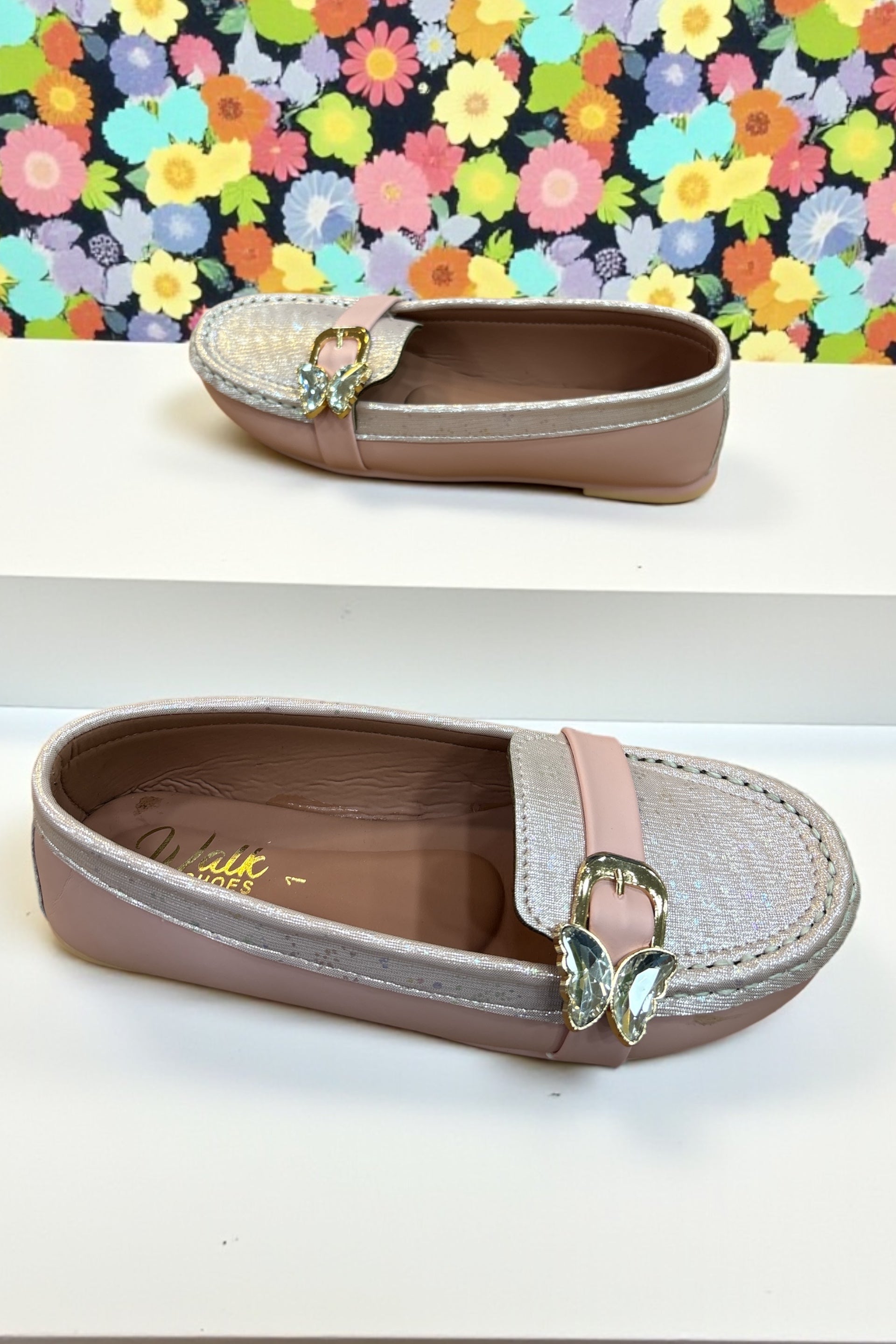 Glimmer Belle Girls fancy party shoes (age 6 to 12)