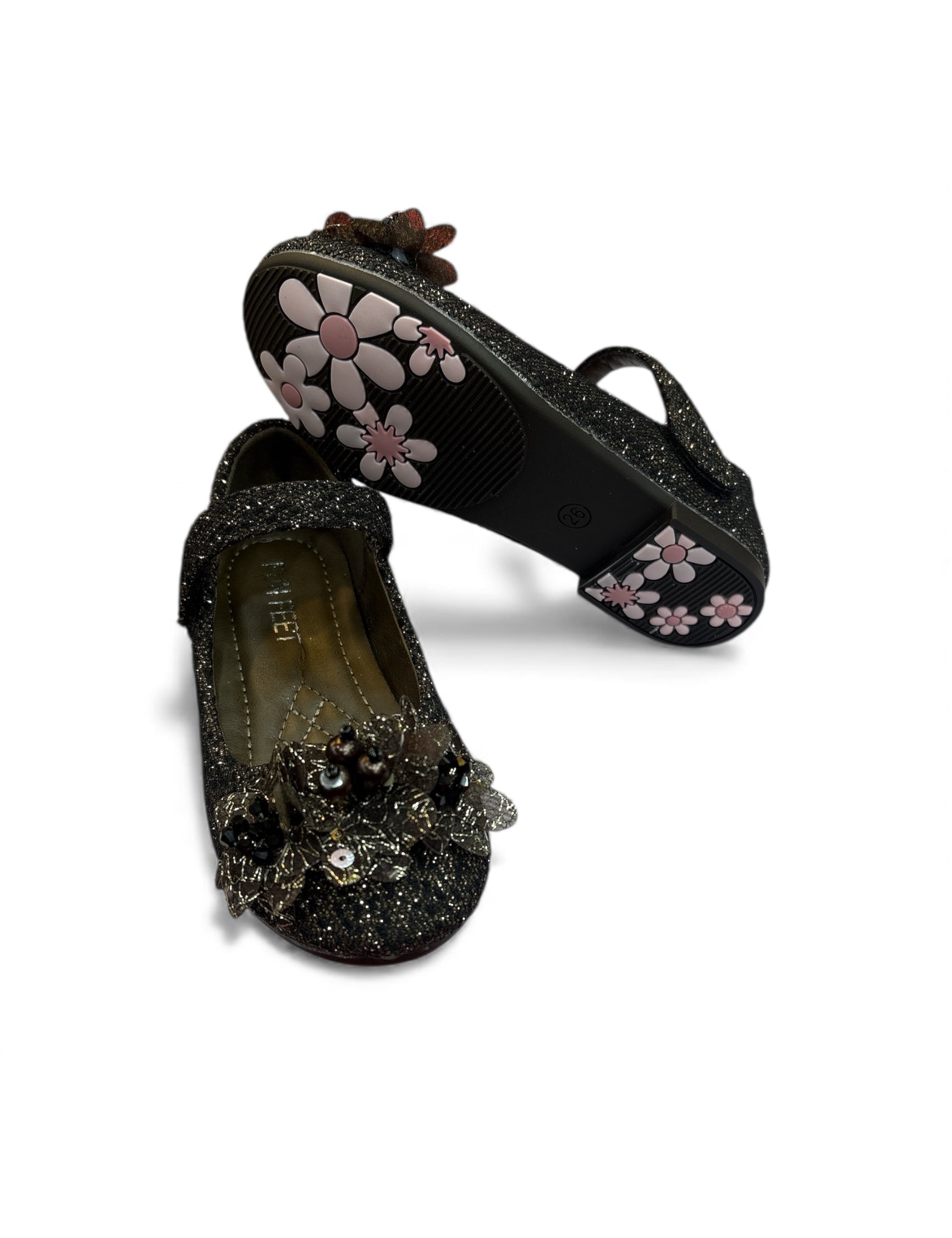 Imported girls - Twinkle Bloom Mary Janes G-447
