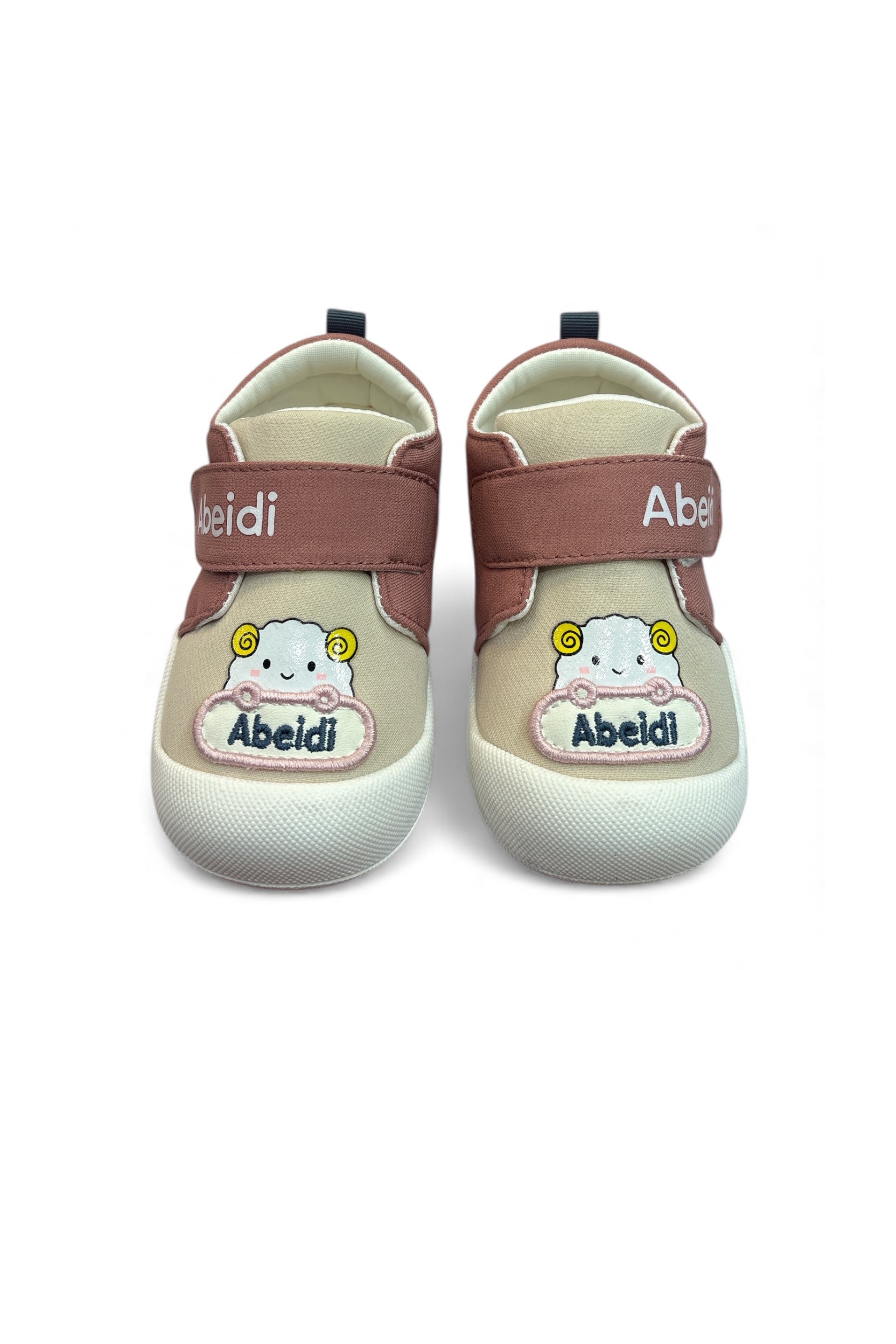 Imported Soft Steps, Big Smiles Sheepy Steps kids sneaker
