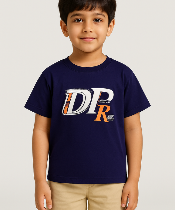Boys Imported Soft Cotton Graphic Printed T-Shirt