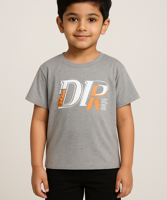 Boys Imported Soft Cotton Graphic Printed T-Shirt