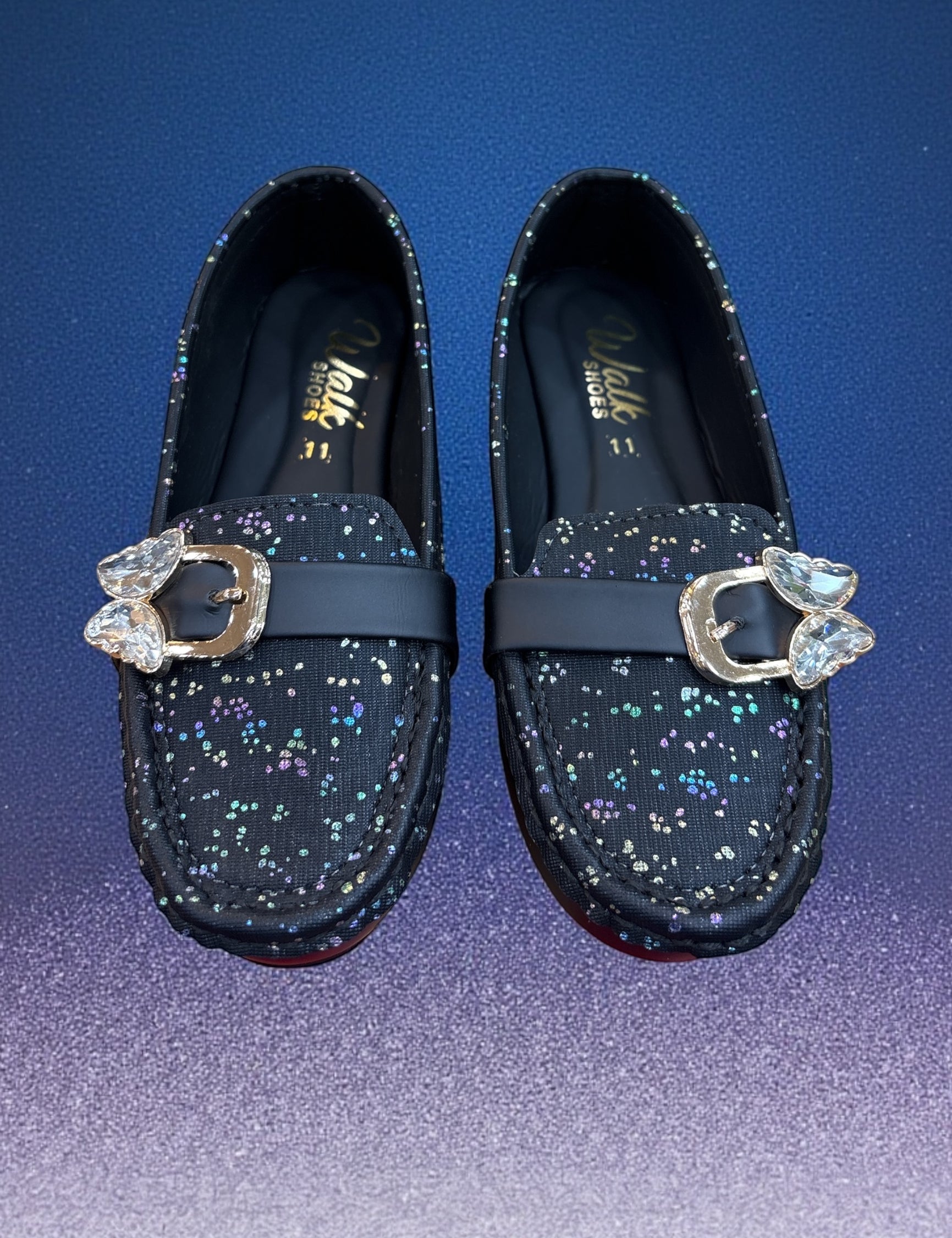 Glimmer Belle Girls fancy party shoes (age 6 to 12) 25453