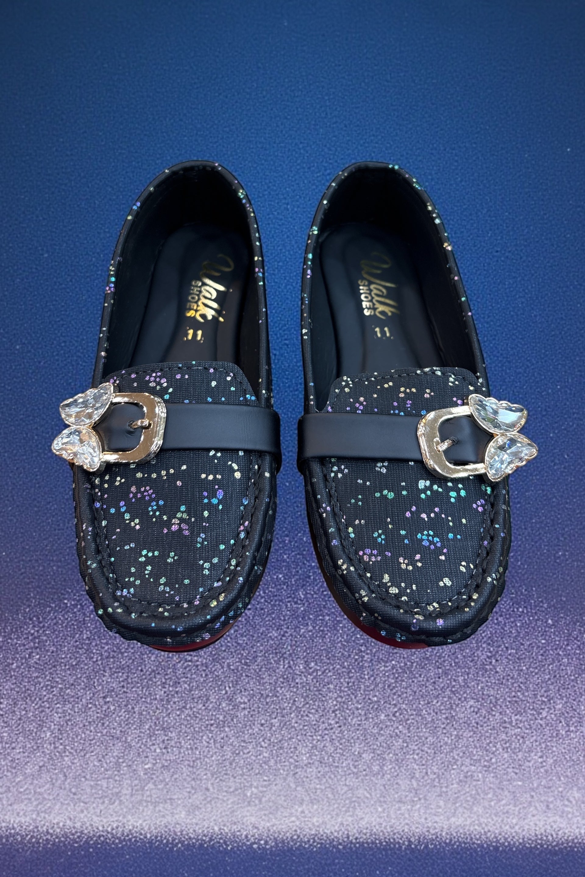 Glimmer Belle Girls fancy party shoes (age 6 to 12) 25453