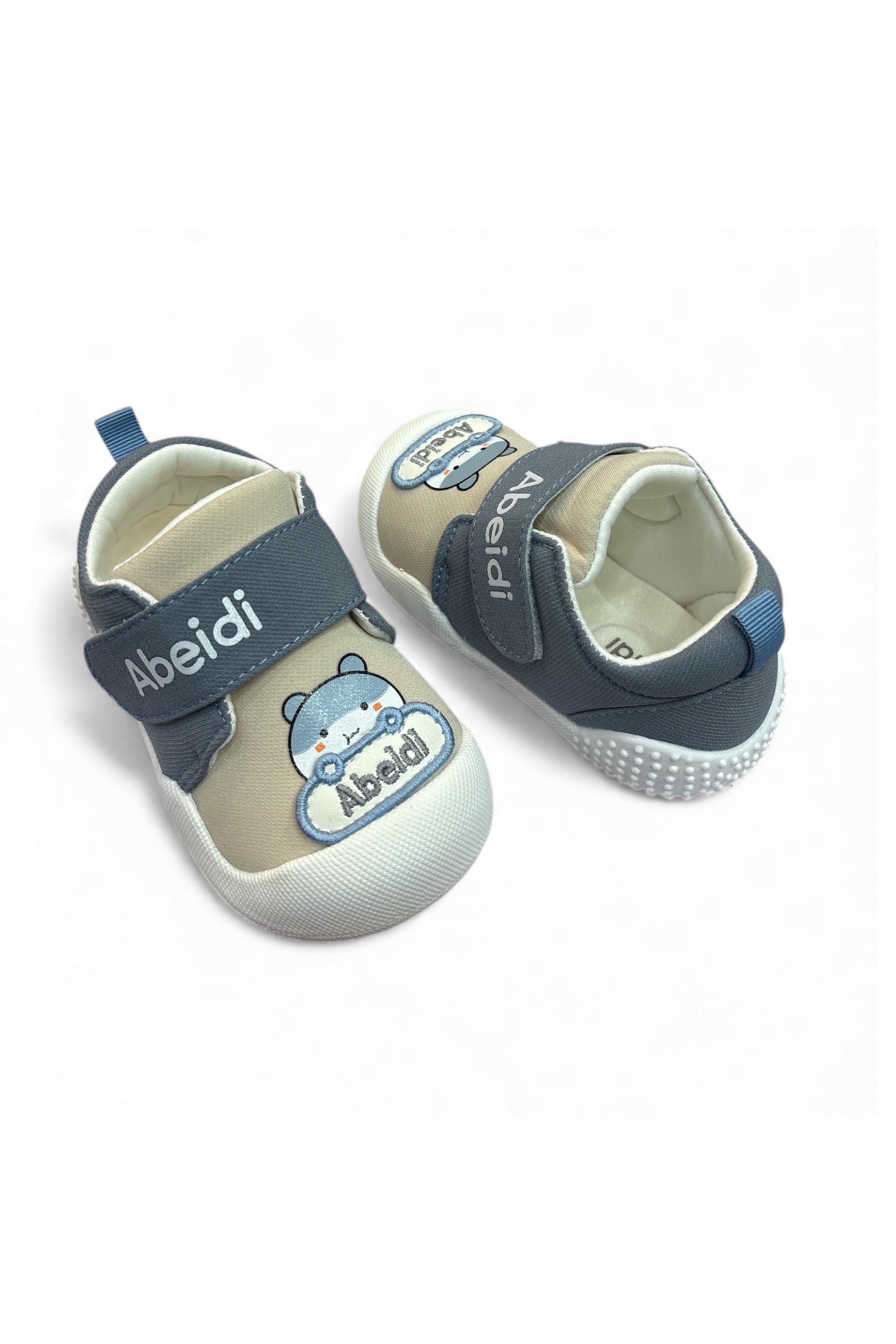 Imported- Plaid Paws Prewalker kid's sneaker