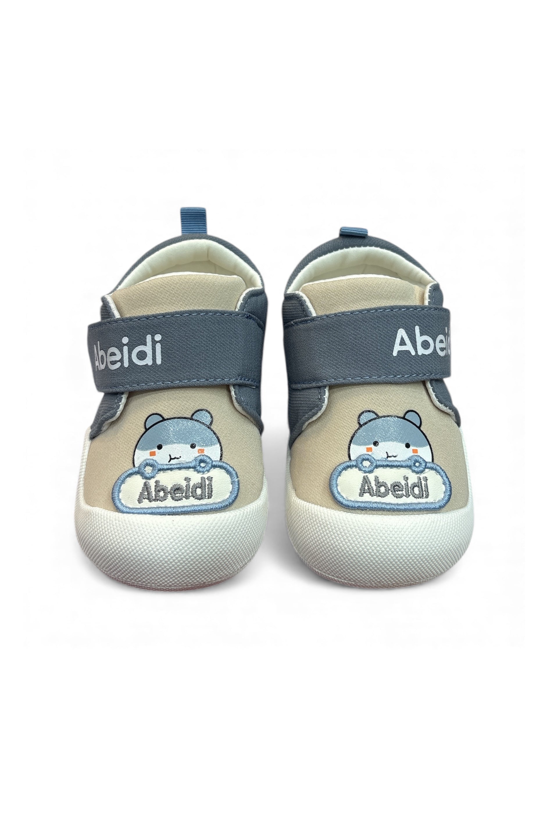 Imported- Plaid Paws Prewalker kid's sneaker