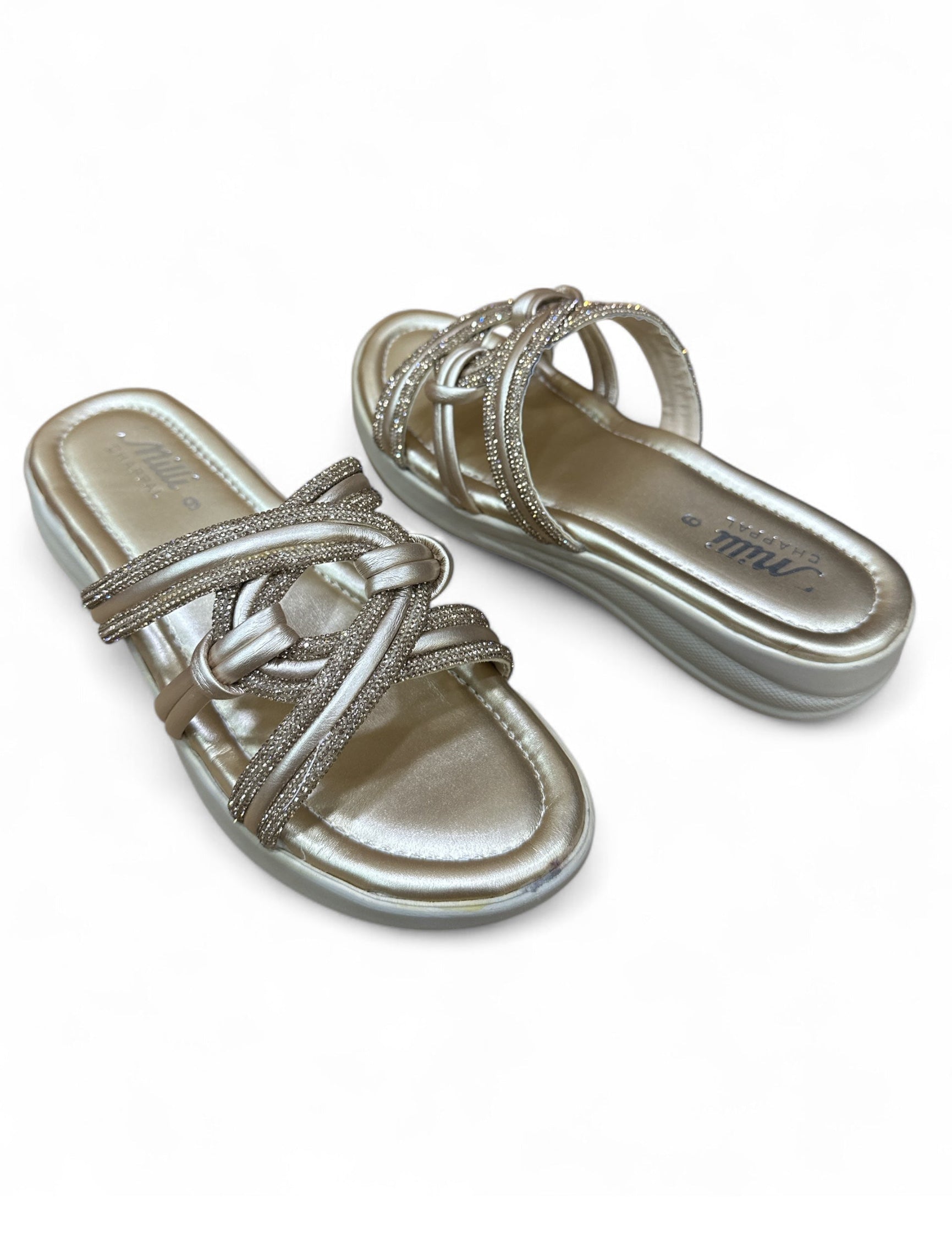 Ladies fancy reep pu sole