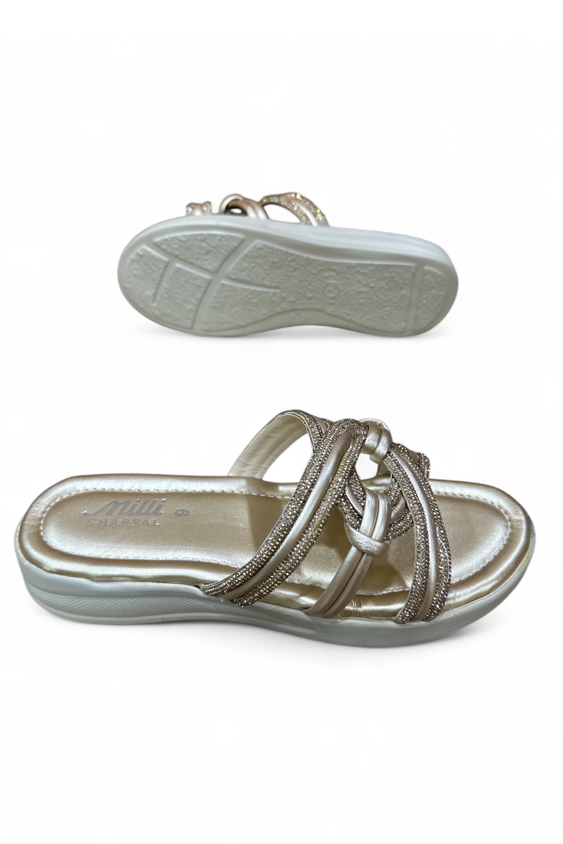 Ladies fancy reep pu sole