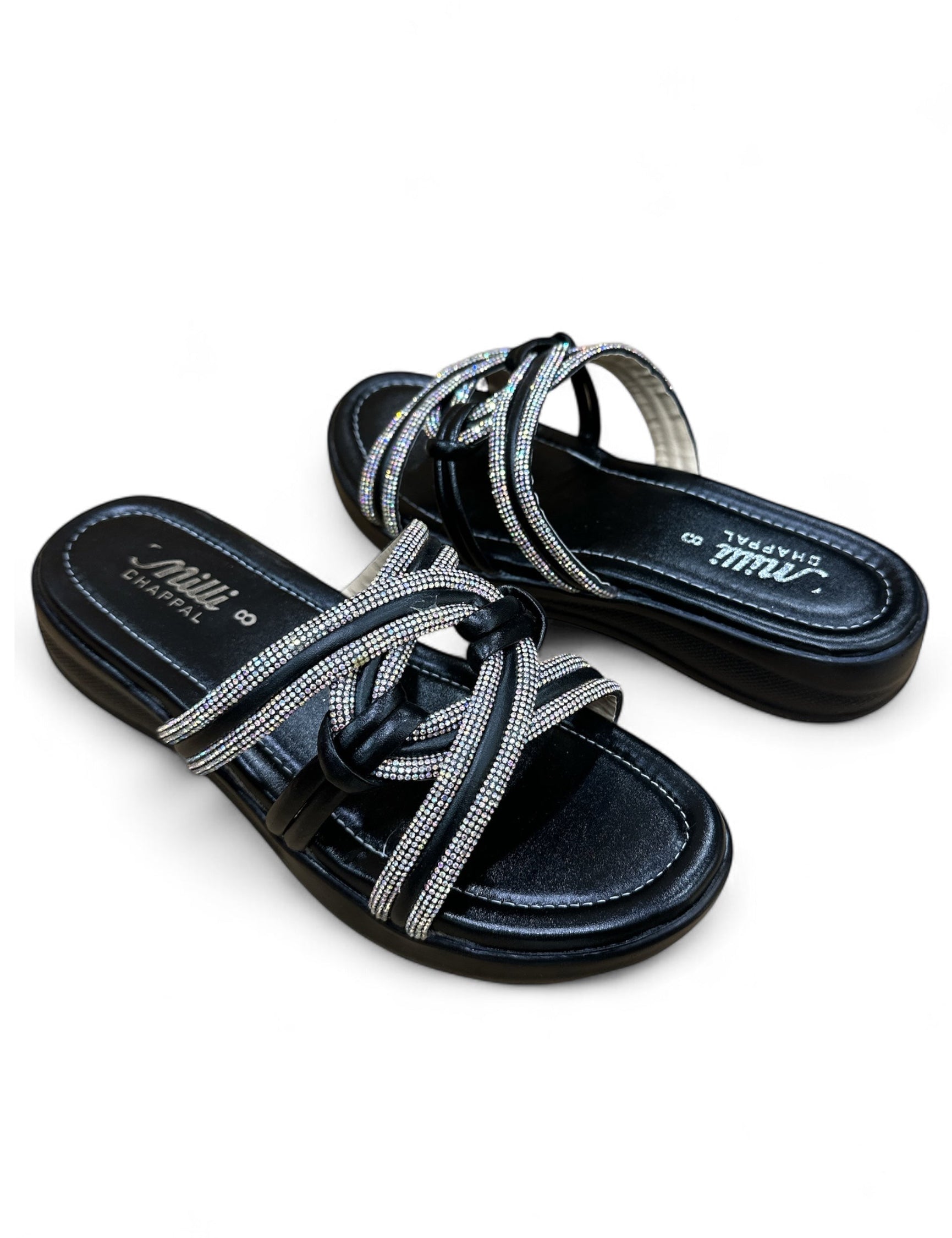 Ladies fancy reep pu sole