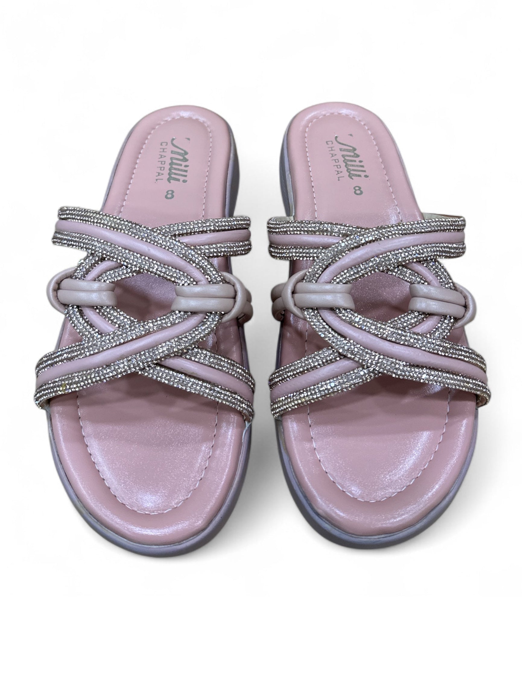 Ladies fancy reep pu sole