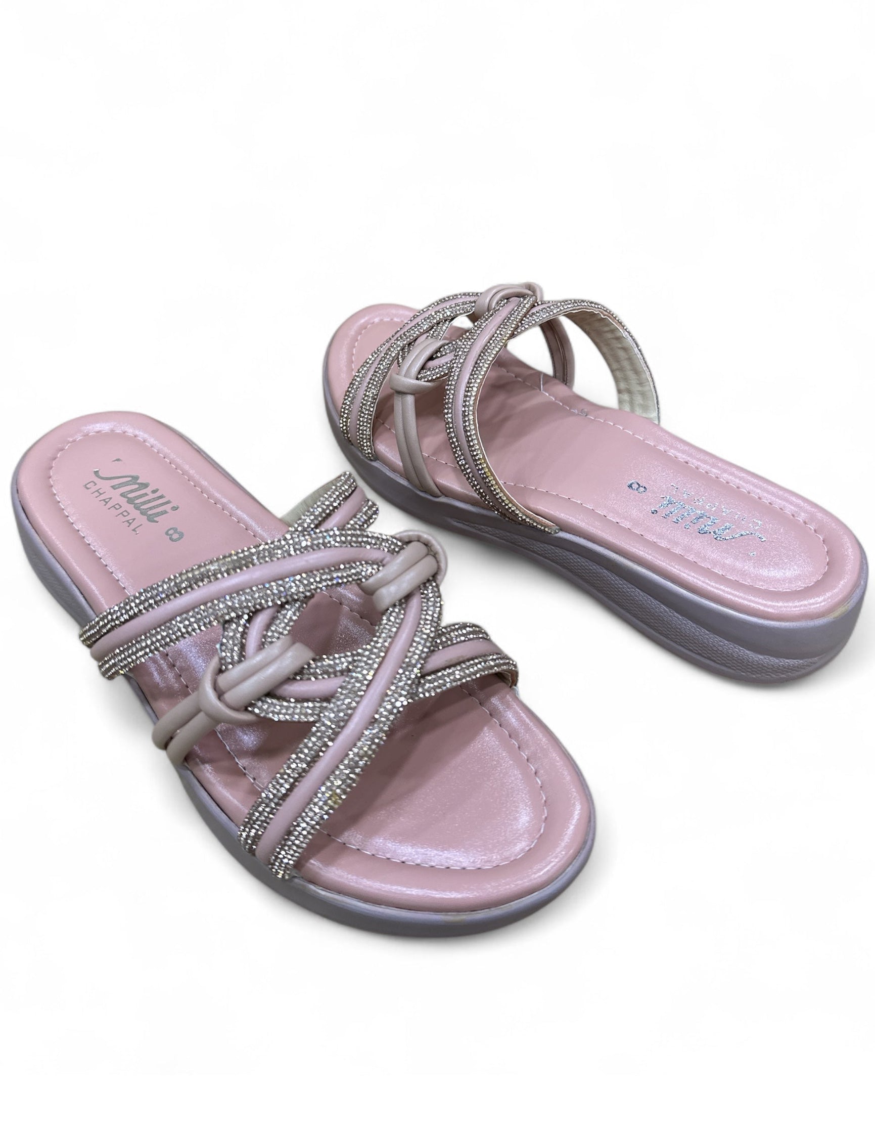 Ladies fancy reep pu sole