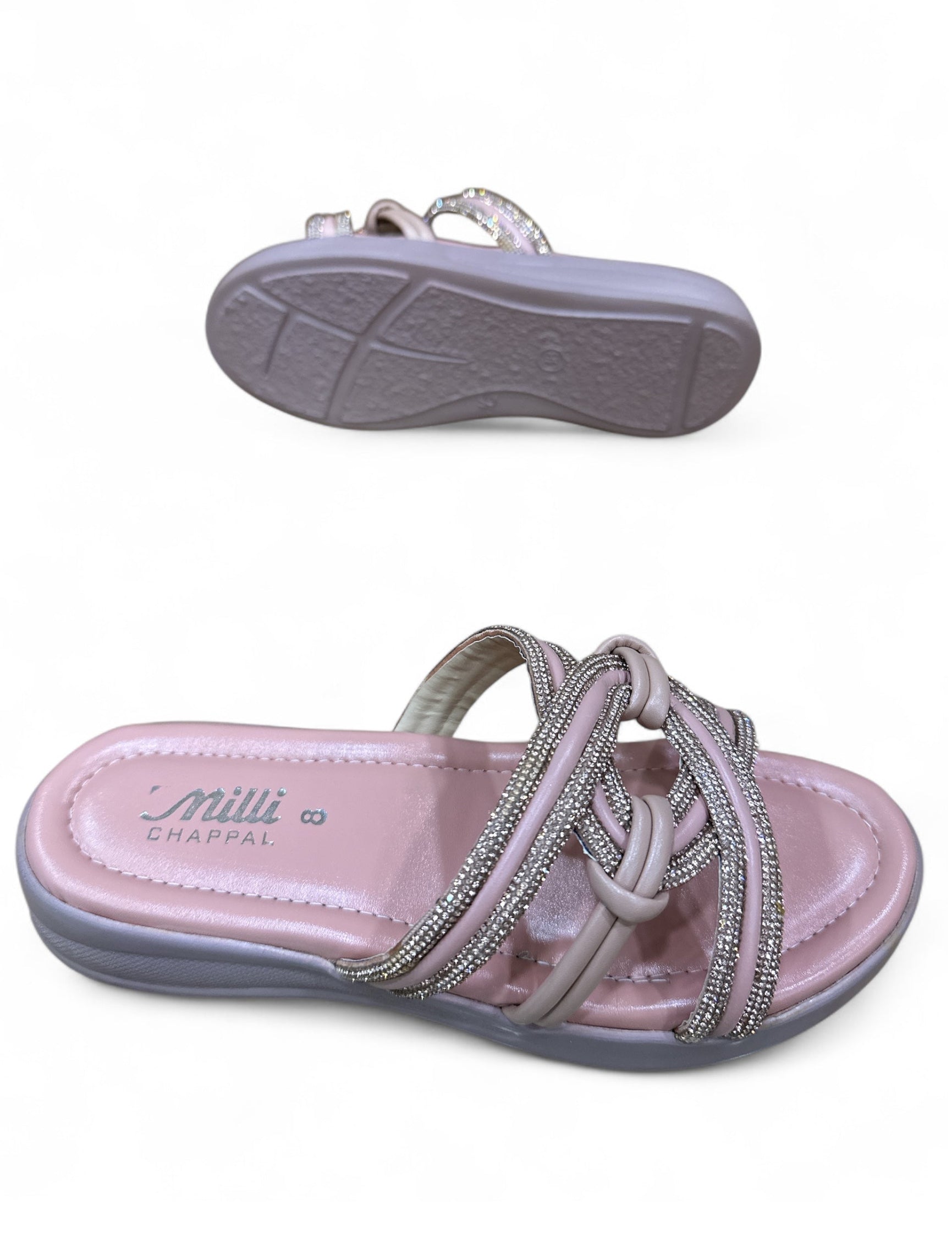 Ladies fancy reep pu sole