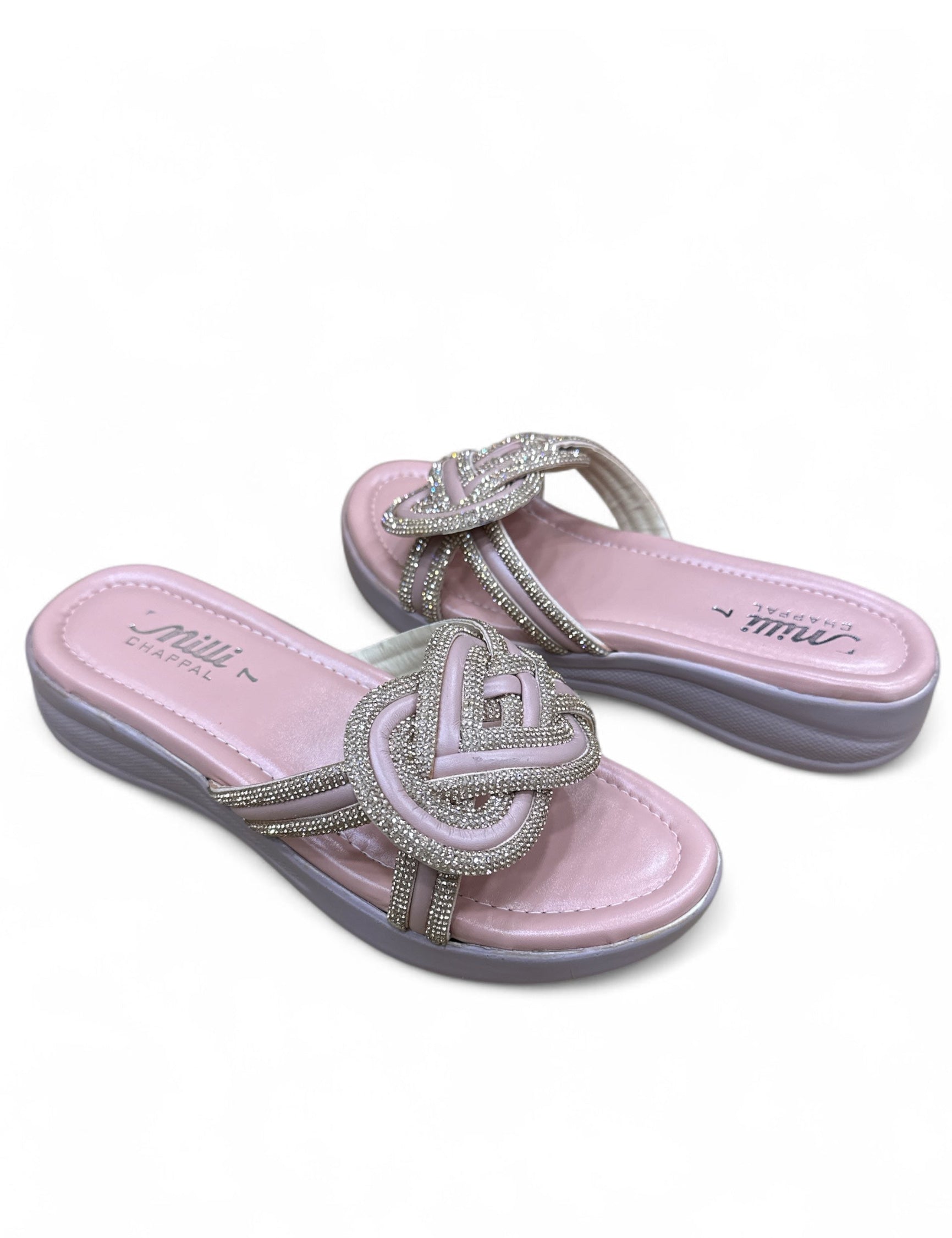 Ladies fancy reep pu sole