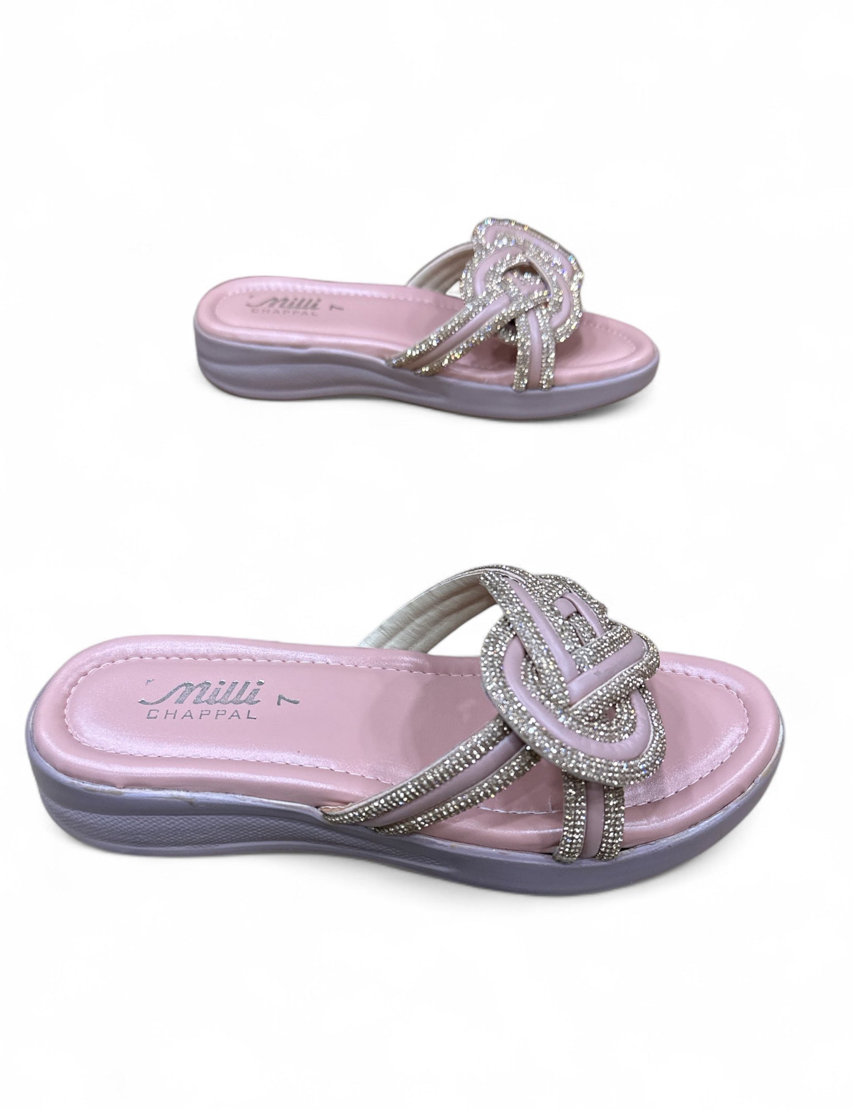 Ladies fancy reep pu sole