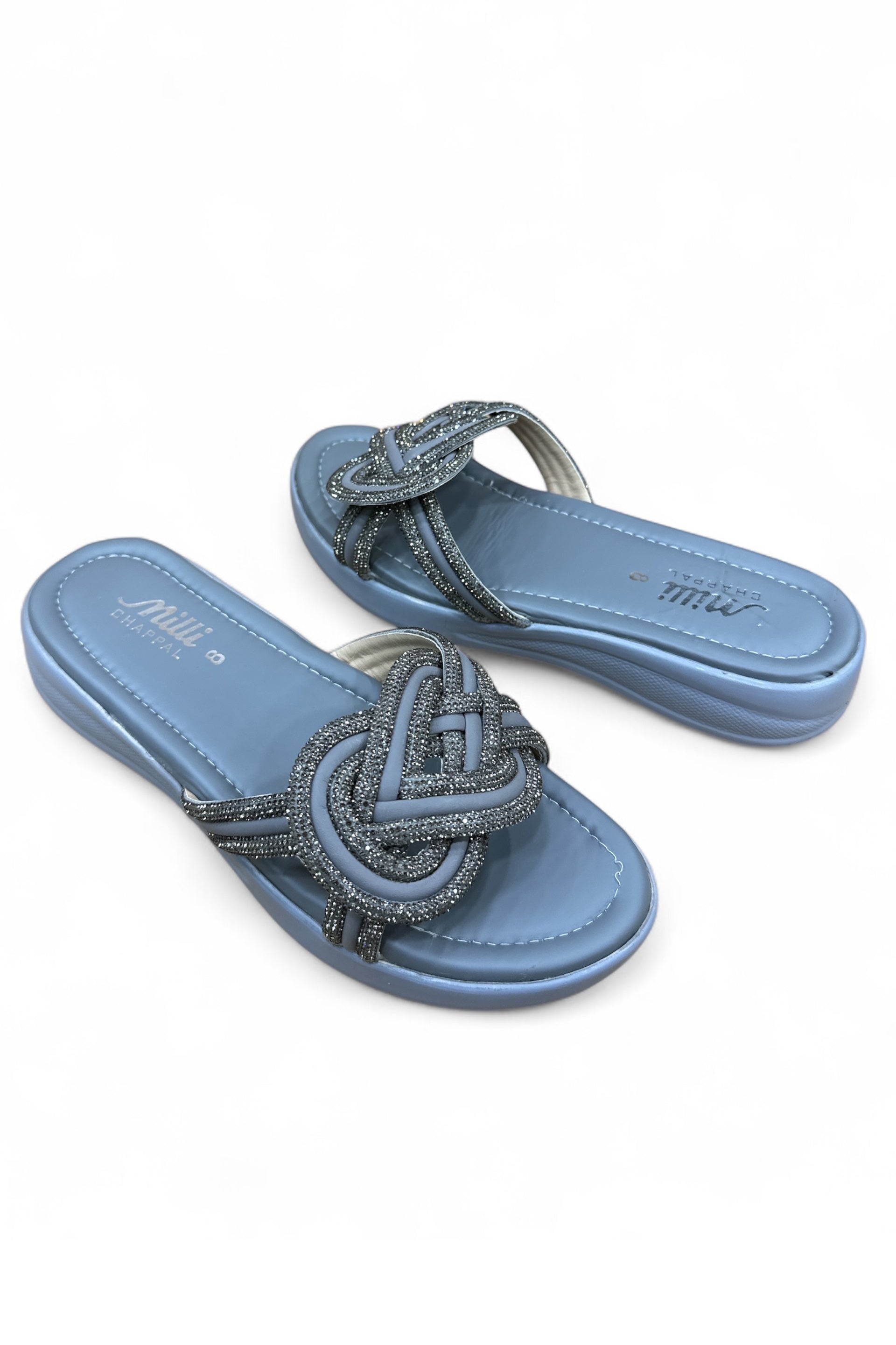 Ladies fancy reep pu sole