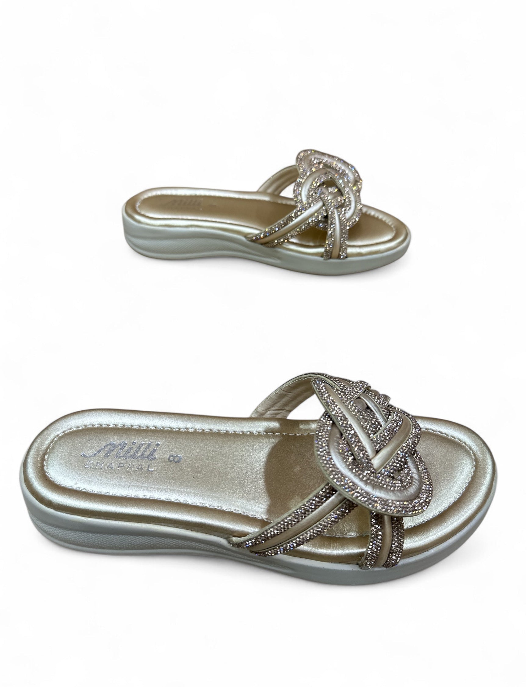 Ladies fancy reep pu sole