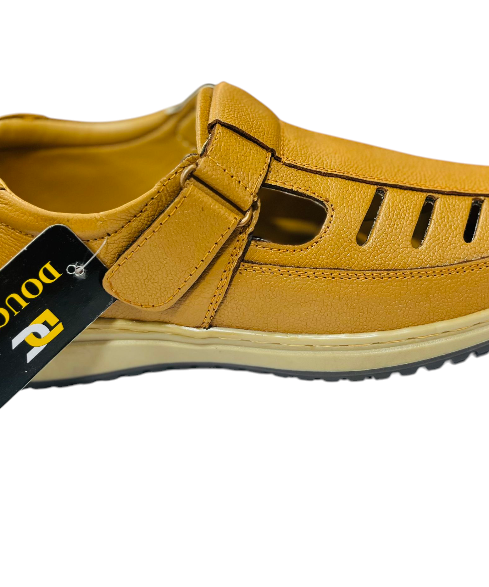 4492 men's Roman leather soft rubber sole sandal