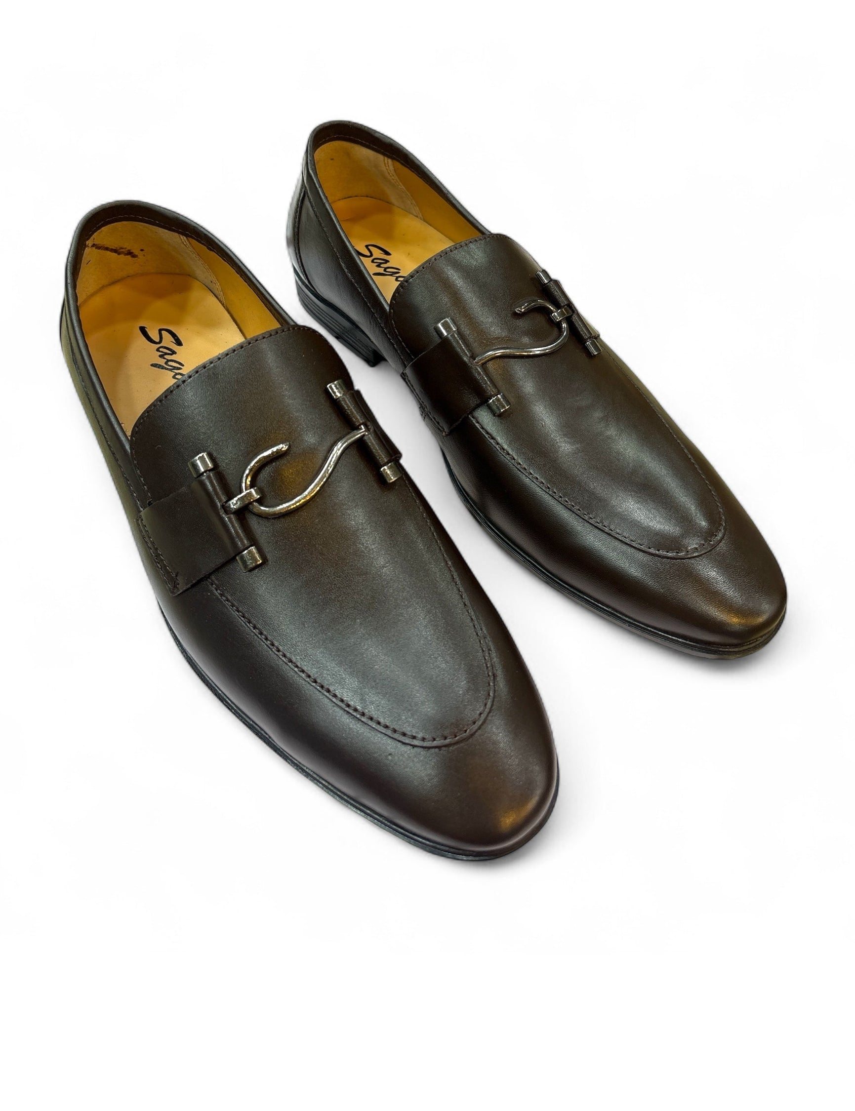 Men’s dress shoes in leather