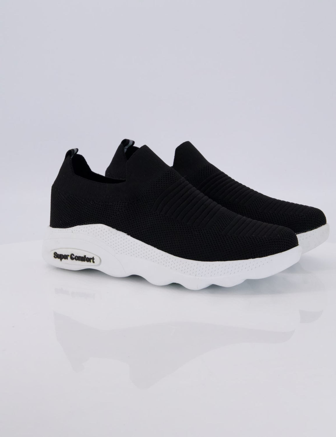 Super Comfort EVA Lightweight Skechers Comfortable Insole Black and White