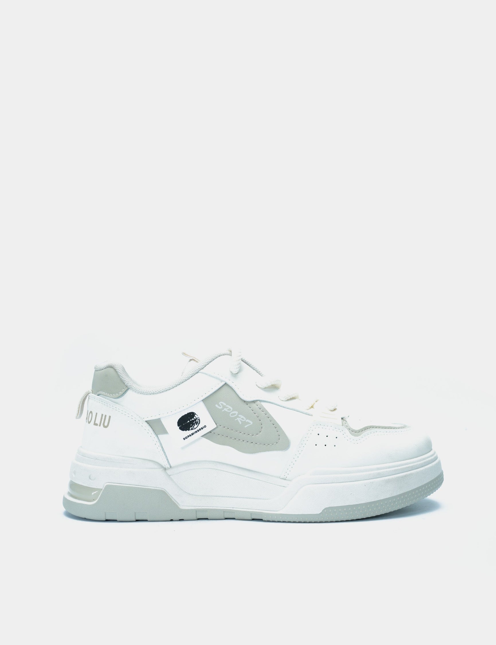 Low-Top Sneakers White 7285