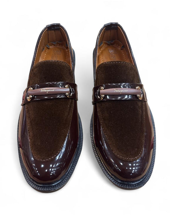 Suede Sovereign Dress shoes for boys age (6 to 12)