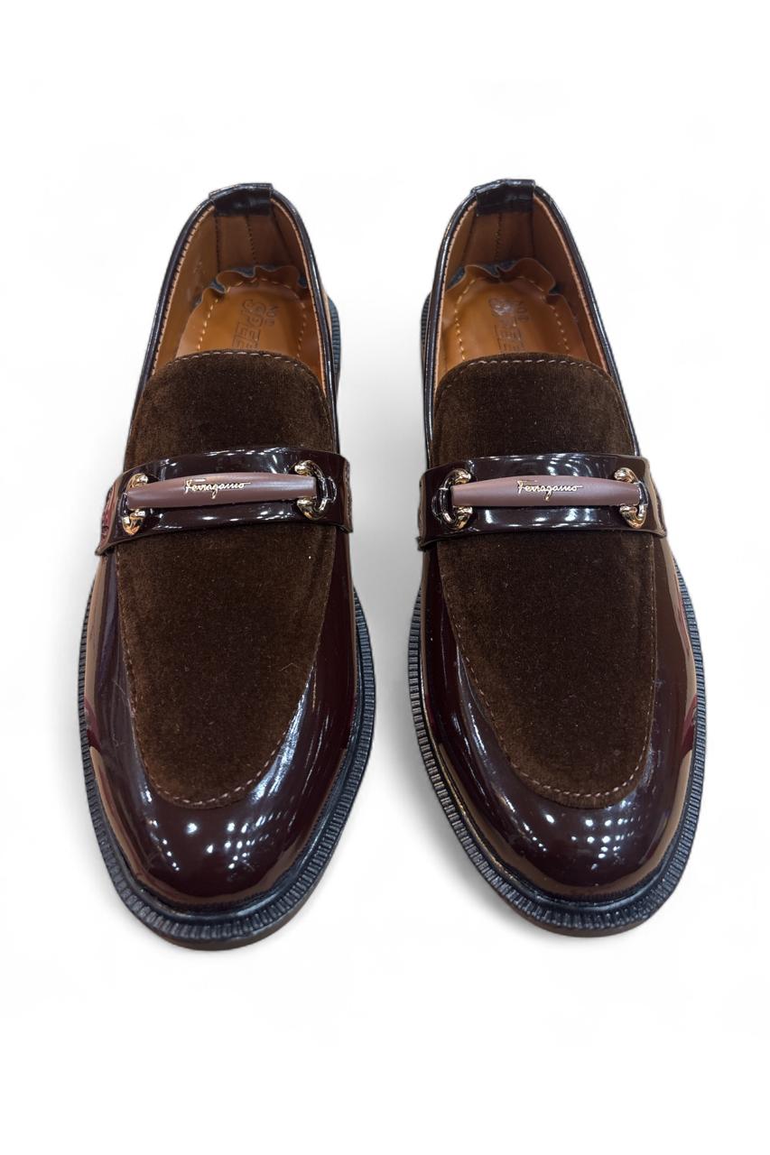 Suede Sovereign Dress shoes for boys age (6 to 12)