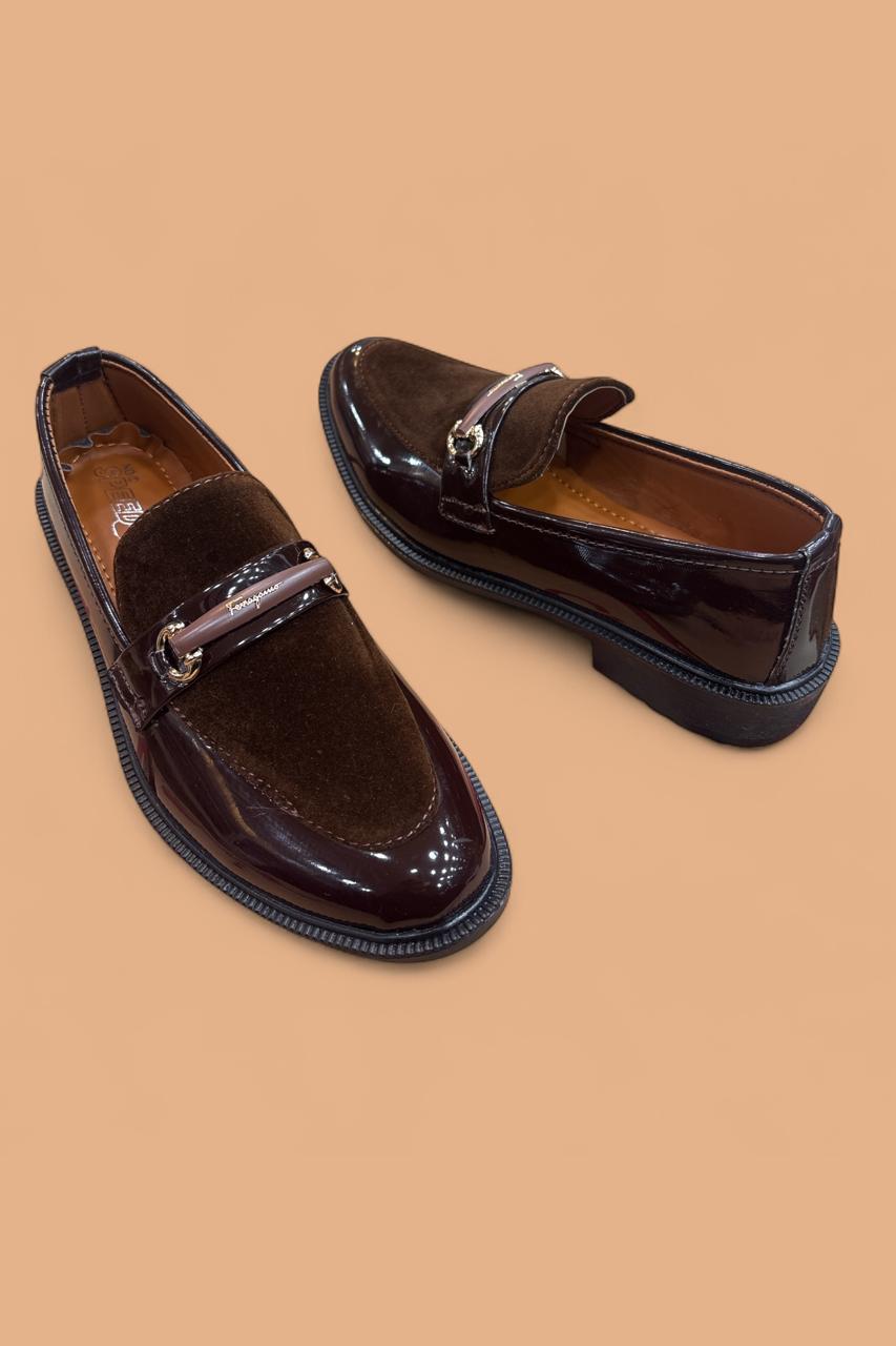 Suede Sovereign Dress shoes for boys age (6 to 12)