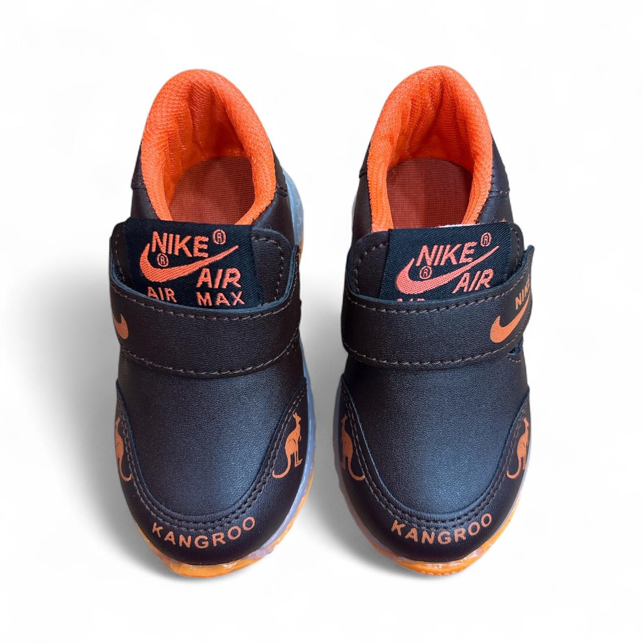 Black Blaze Kids sneakers with light for new born age (6 month to 2 years)